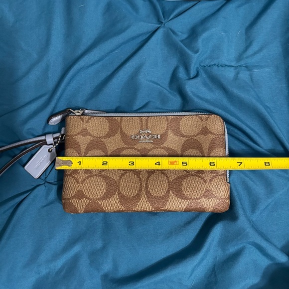COACH Double Zip Wristlet Wallet - Picture 10 of 10